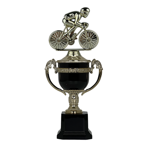 Trofeo de Copa con Figura Serie PC de Ciclismo